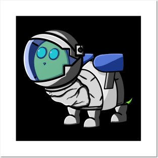 Turtle #10 Astronaut Posters and Art